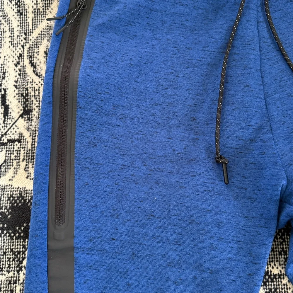 Nike Tech Performance Heather Royal Blue/Reflective Silver Jogger Sweatpants